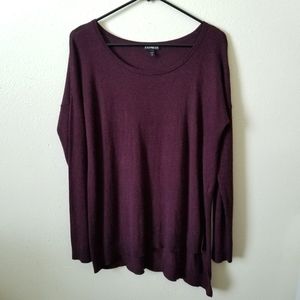 Express high-low long sleeve